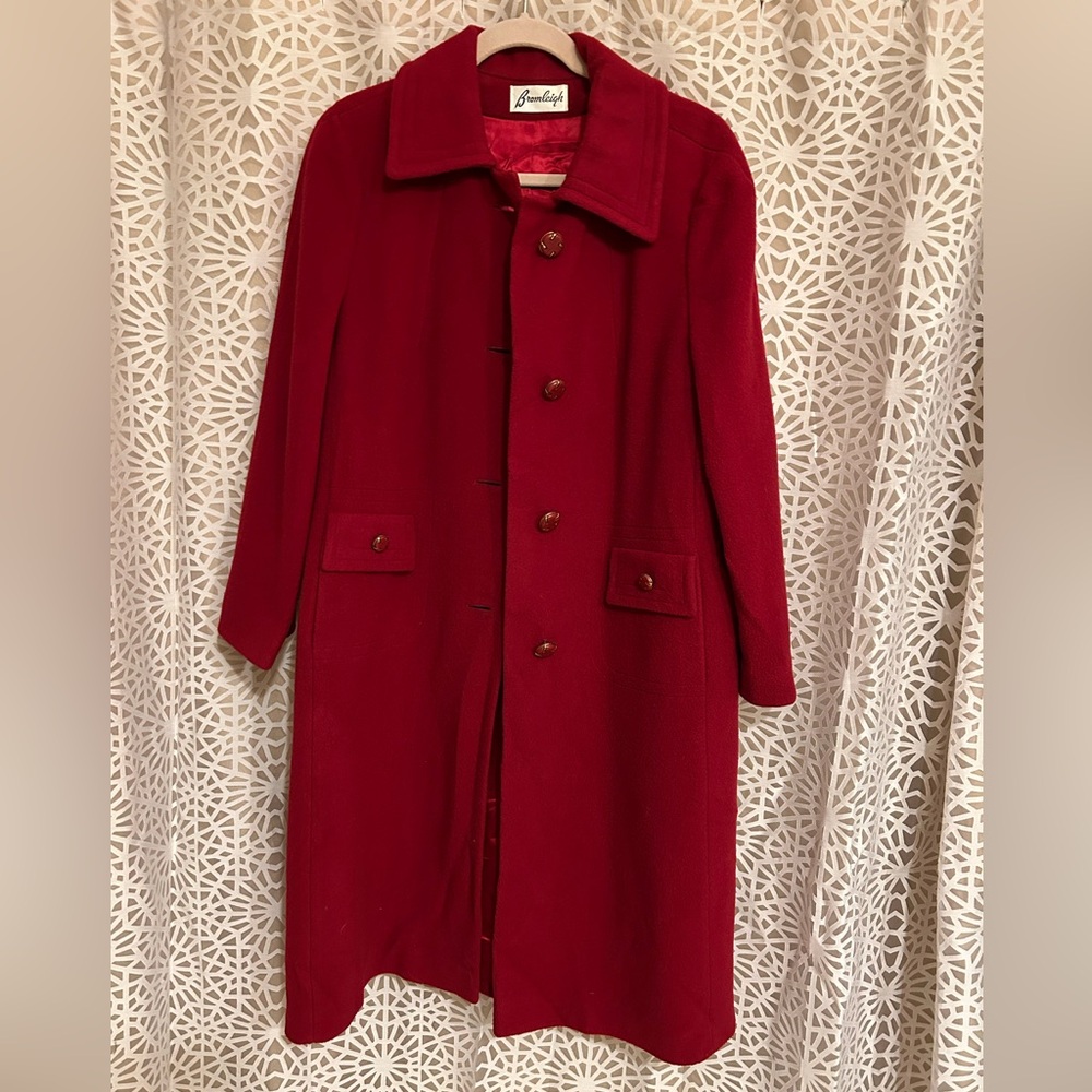 Vintage Bromleigh Winter Wool Coat - Picture 13 of 15